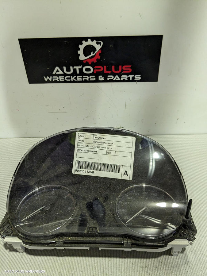 2012-2018 Mitsubishi Outlander Instrument Cluster