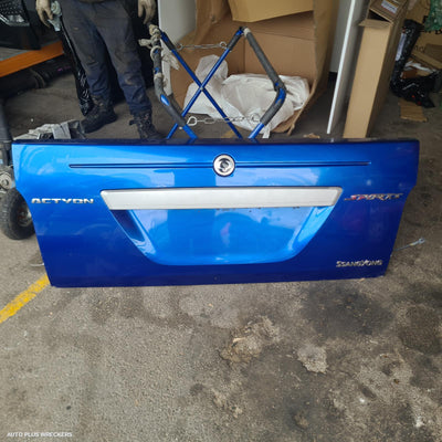 2010 Ssangyong Actyon Bootlid Tailgate