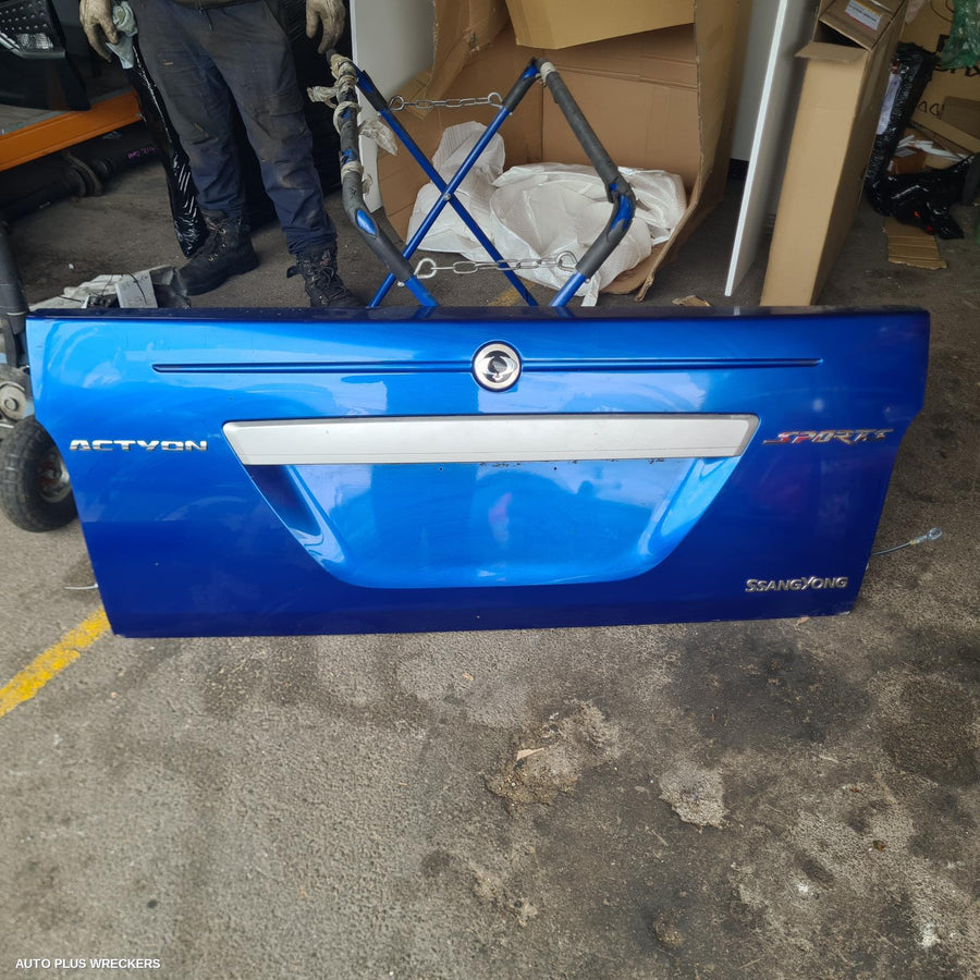 2010 Ssangyong Actyon Bootlid Tailgate