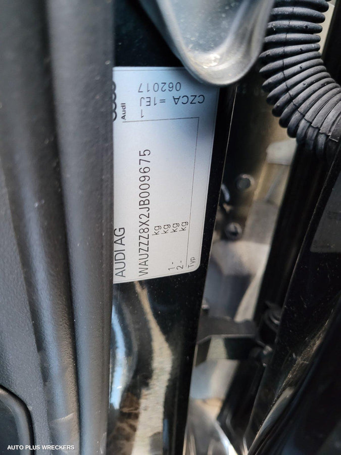 2017 Audi A1 Heater Fan Motor