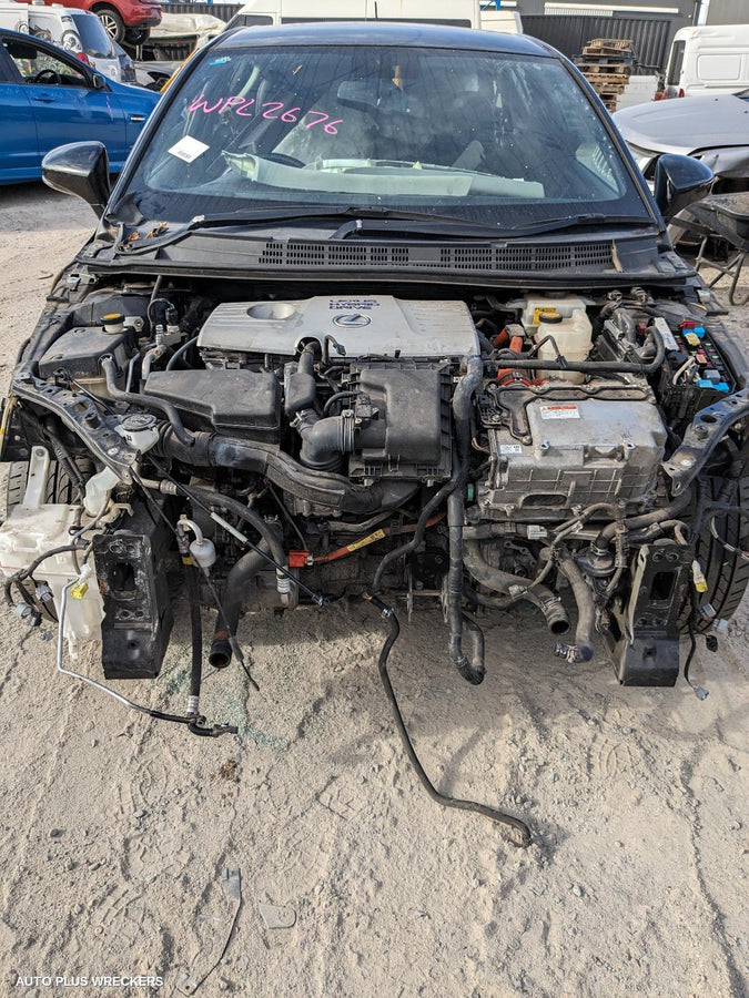 2012 Lexus Ct200h Left Taillight