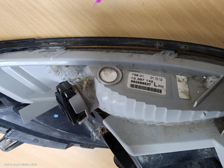 2012-2013 Opel Astra Left Indicator Fog Side