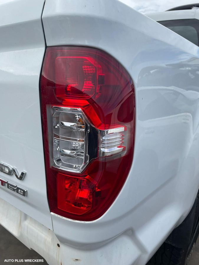 2020 Ldv T60 Particulate Filter Dpf