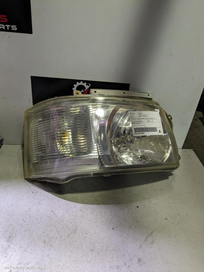 2010-2013 Toyota Hiace Right Headlamp
