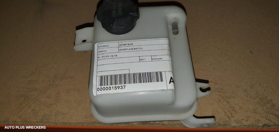 2011 KIA SPORTAGE OVERFLOW BOTTLE