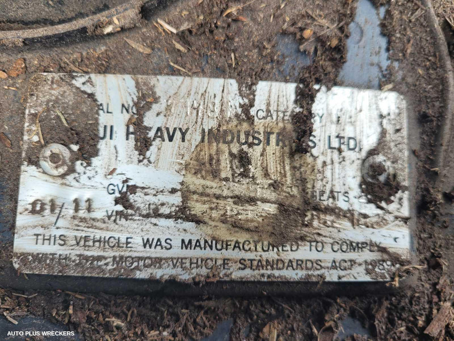 2010 Subaru Impreza Abs Pump Modulator