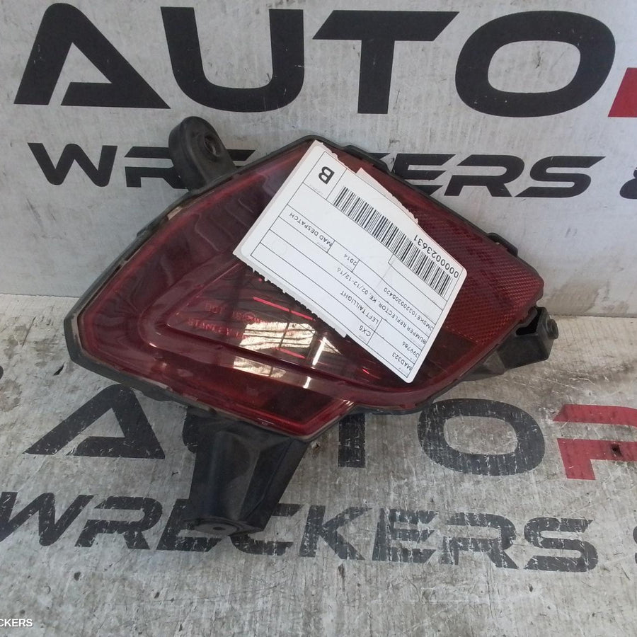 2012-2016 Mazda Cx5 Left Taillight
