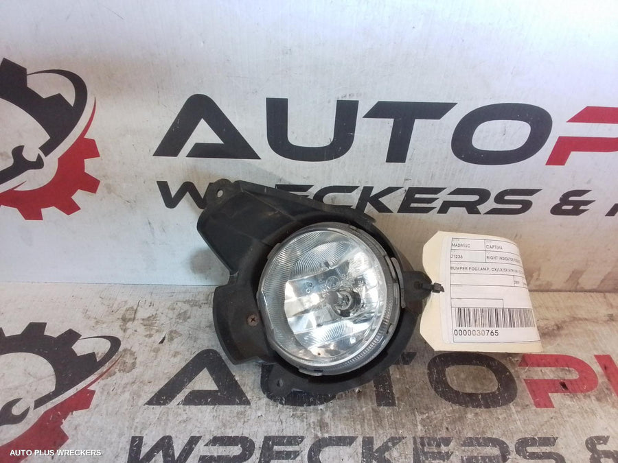 2009 Holden Captiva Right Indicator Fog Side