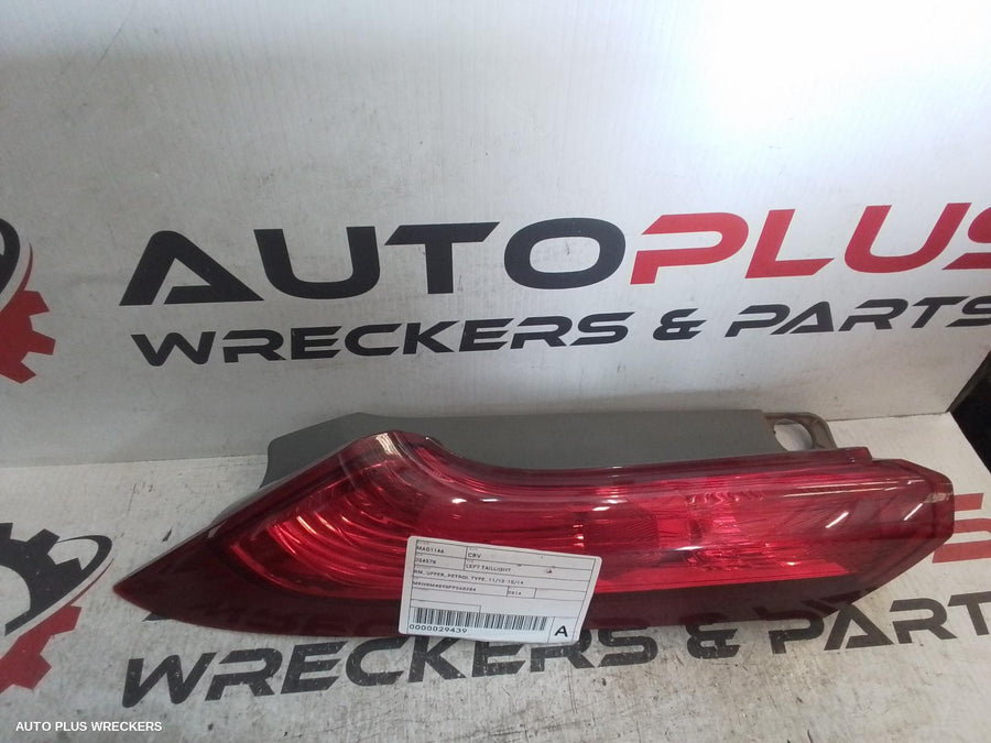 2014 Honda Crv Left Taillight
