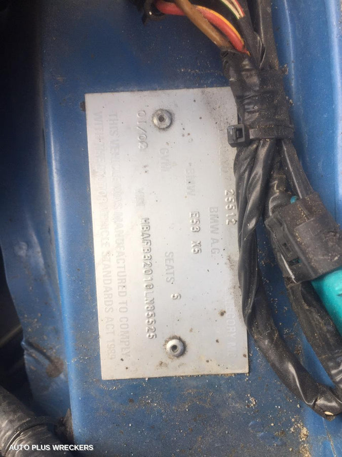 2002 BMW X5 F BAR REINFORC BRACK