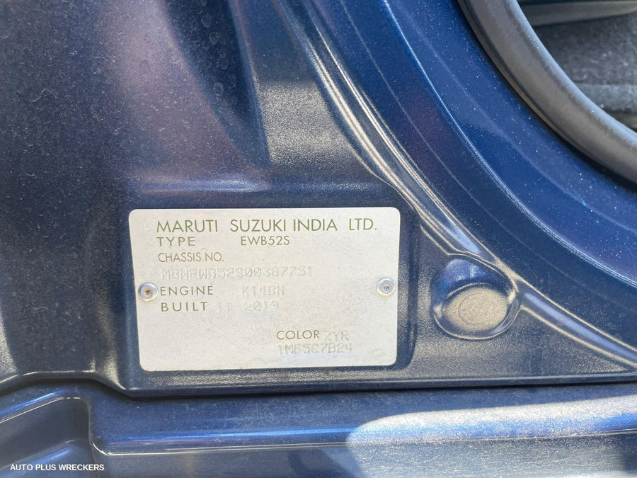 2020 Suzuki Baleno Door Boot Gate Lock