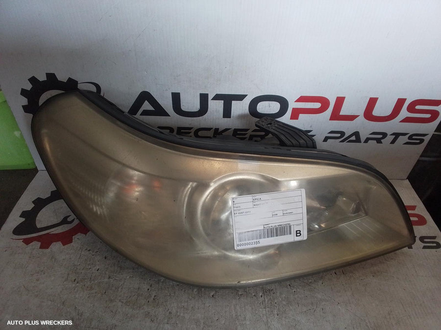2008 Holden Epica Right Headlamp