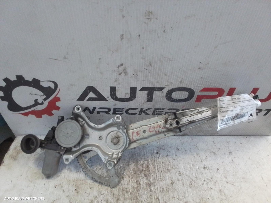 2012-2013 Toyota Corolla Left Front Window Reg Motor