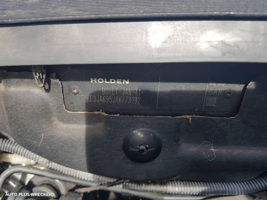 2011 Holden Cruze Right Front Door Window