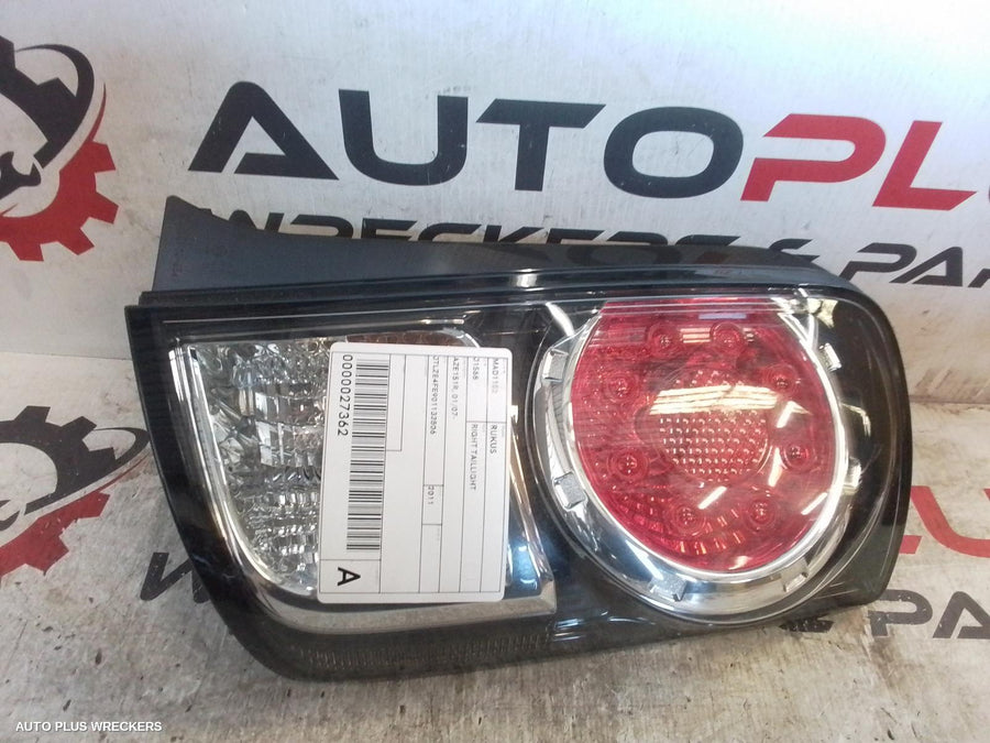 2007-2015 Toyota Rukus Right Taillight
