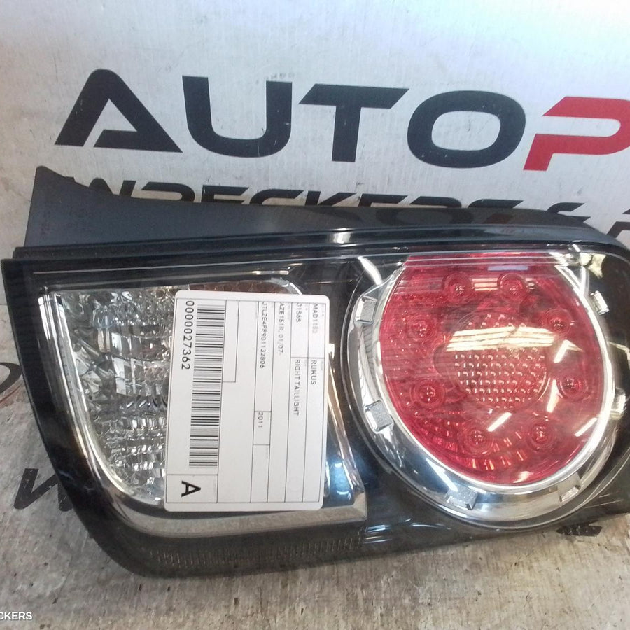 2007-2015 Toyota Rukus Right Taillight