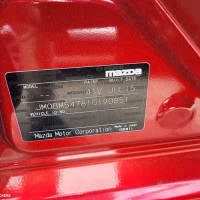 2016 Mazda 3 Instrument Cluster